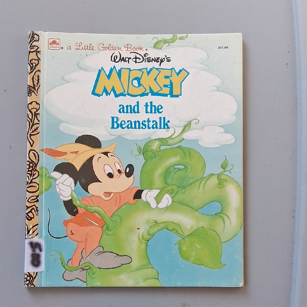 Mickey and the Beanstalk Little Golden Book